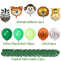 Jungle Safari tem tema Balão Garland Balloons Animal